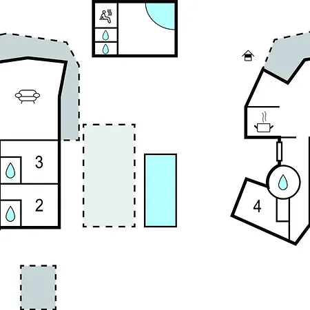 Awesome In With Kitchen Holiday home